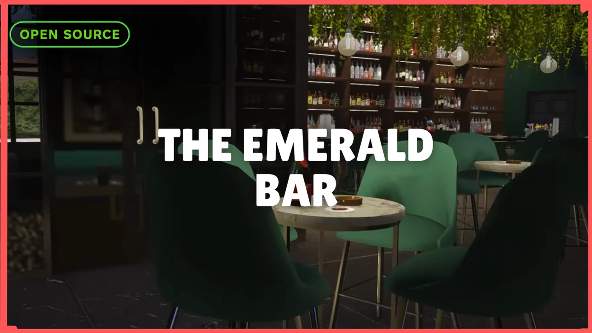 The Emerald Bar MLO FiveM | Luxury Bar, Restaurant & Wedding Venue | Open Source